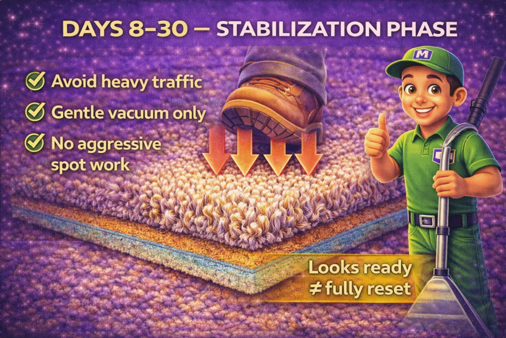 Stabilization Phase (Days 8-30)