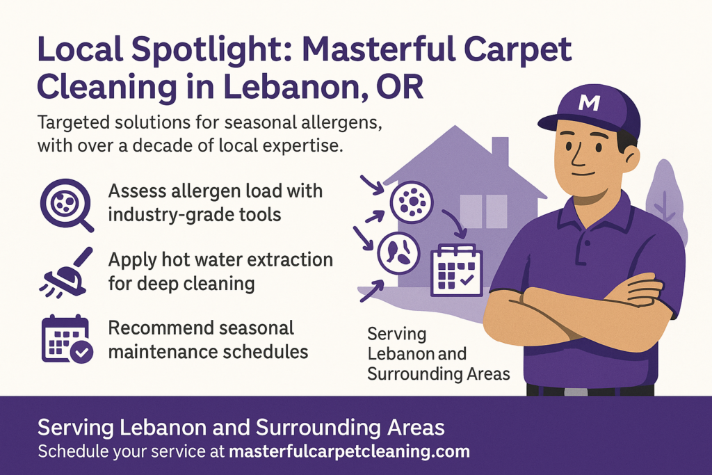 Local Spotlight: Masterful Carpet Cleaning in Lebanon, OR