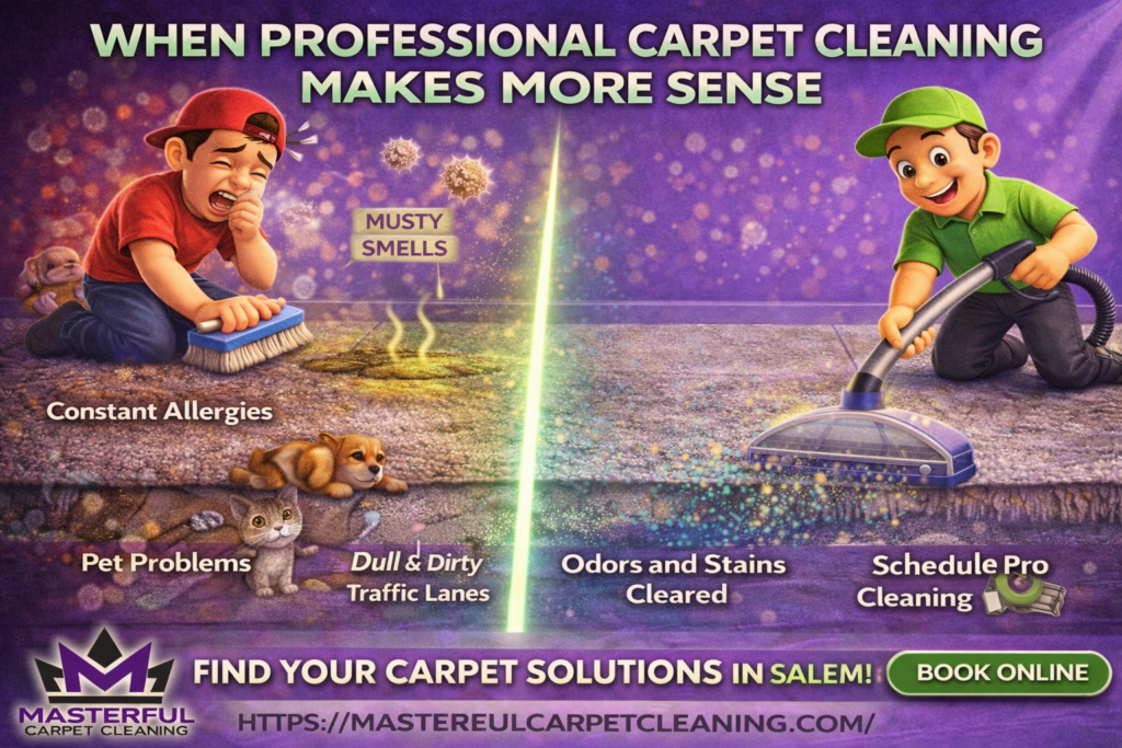 The best carpet care habits for allergy sufferers