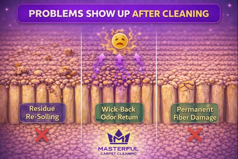 What Can Go Wrong With Improper Carpet Cleaning Chemistry