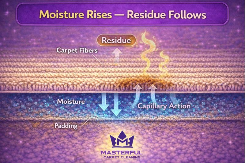 What Is Wickback After Carpet Cleaning