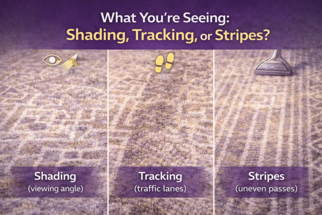 What You’re Seeing Shading, Tracking, or Stripes