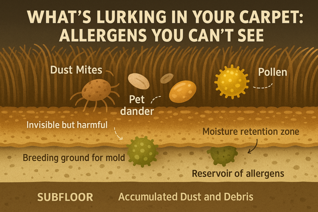 What’s Lurking in Your Carpet - Allergens You Can’t See