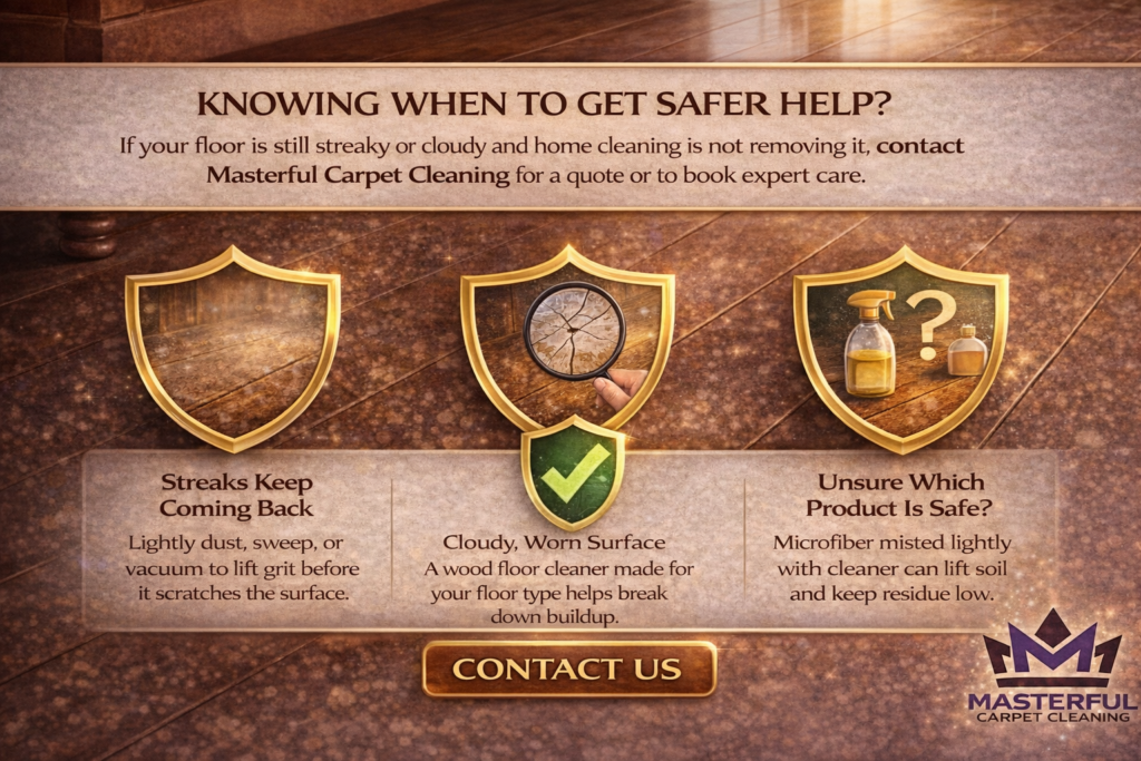 When to contact a pro