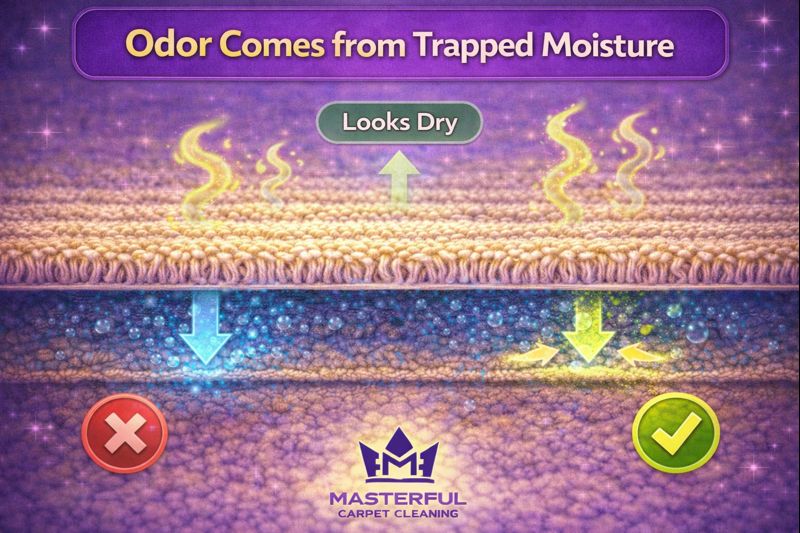 Why Does Carpet Smell After Cleaning