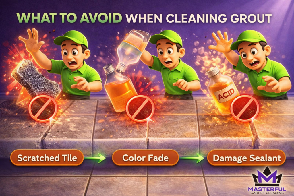 Why Grout Re-Darkens After DIY (The Residue Trap)