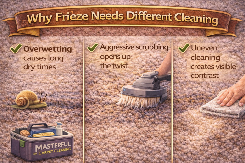 Why frieze needs a different cleaning approach