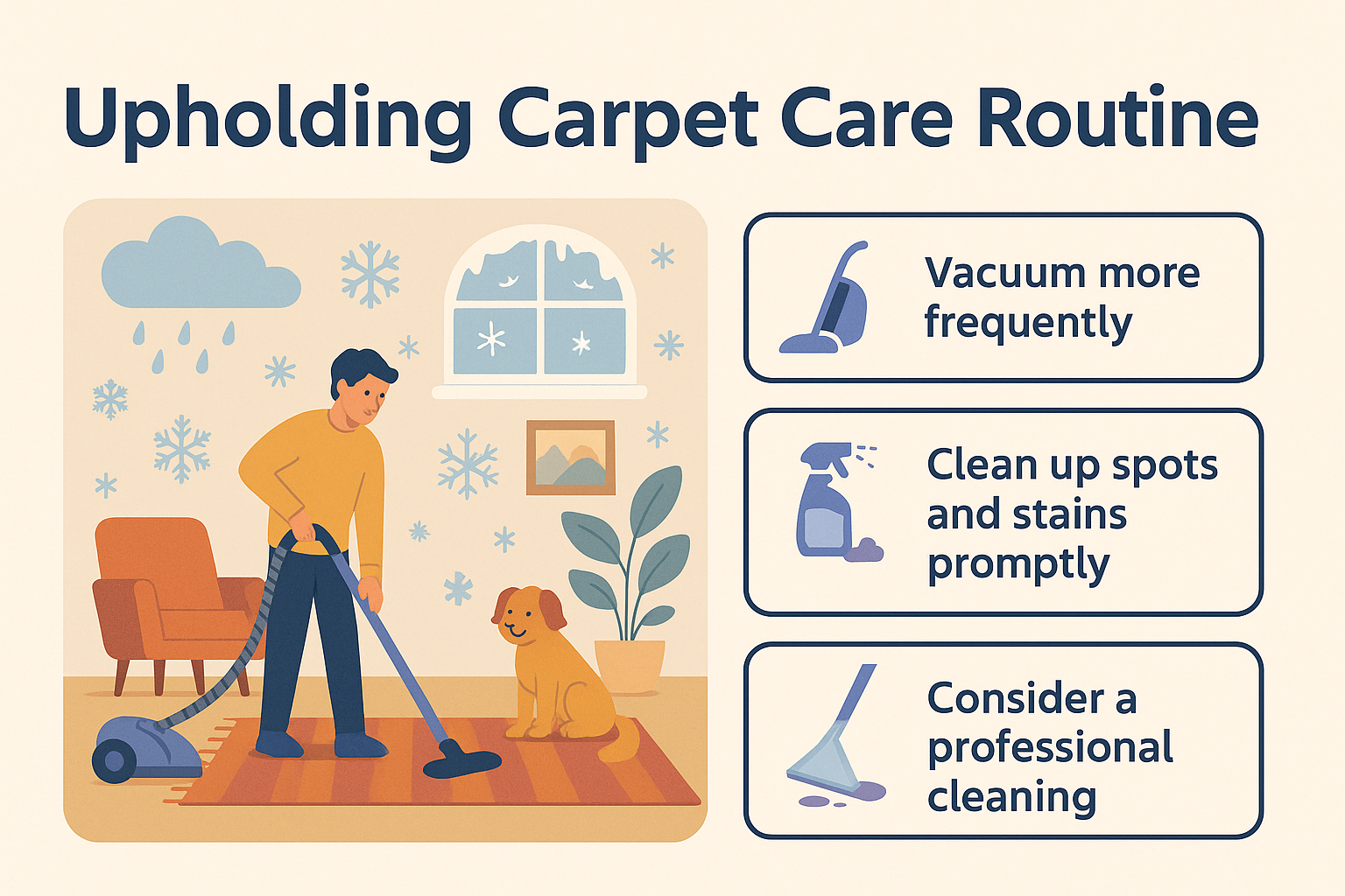 Humidity & Drying - Keeping Your Carpets Safe All Winter