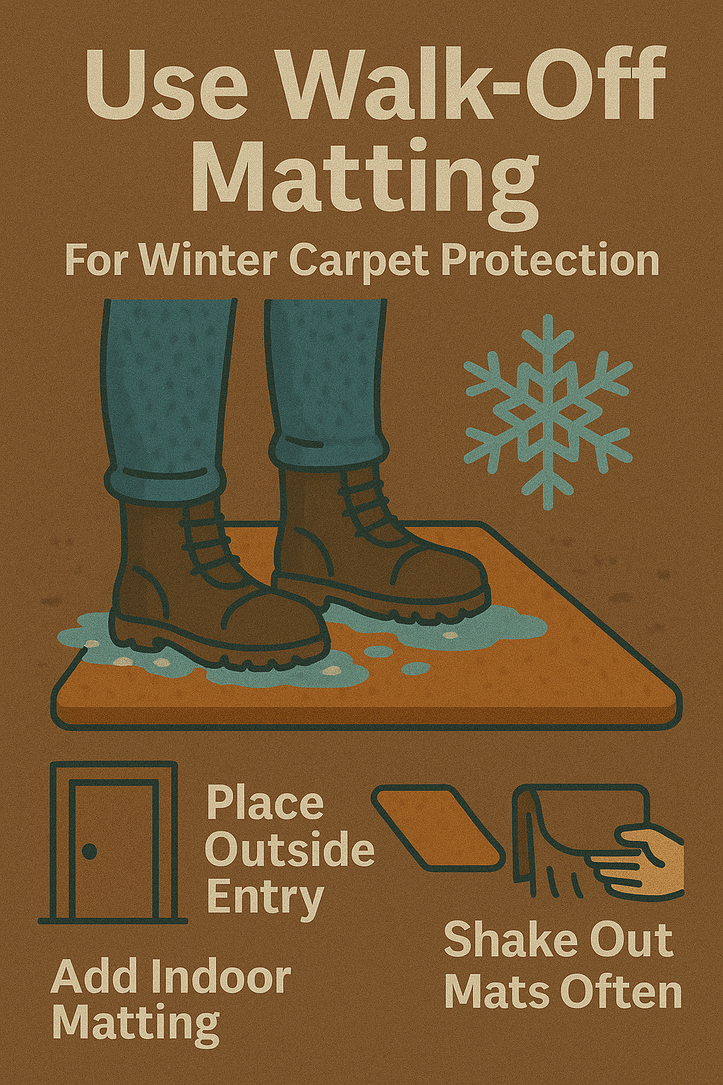 Protect your carpet and enjoy winter
