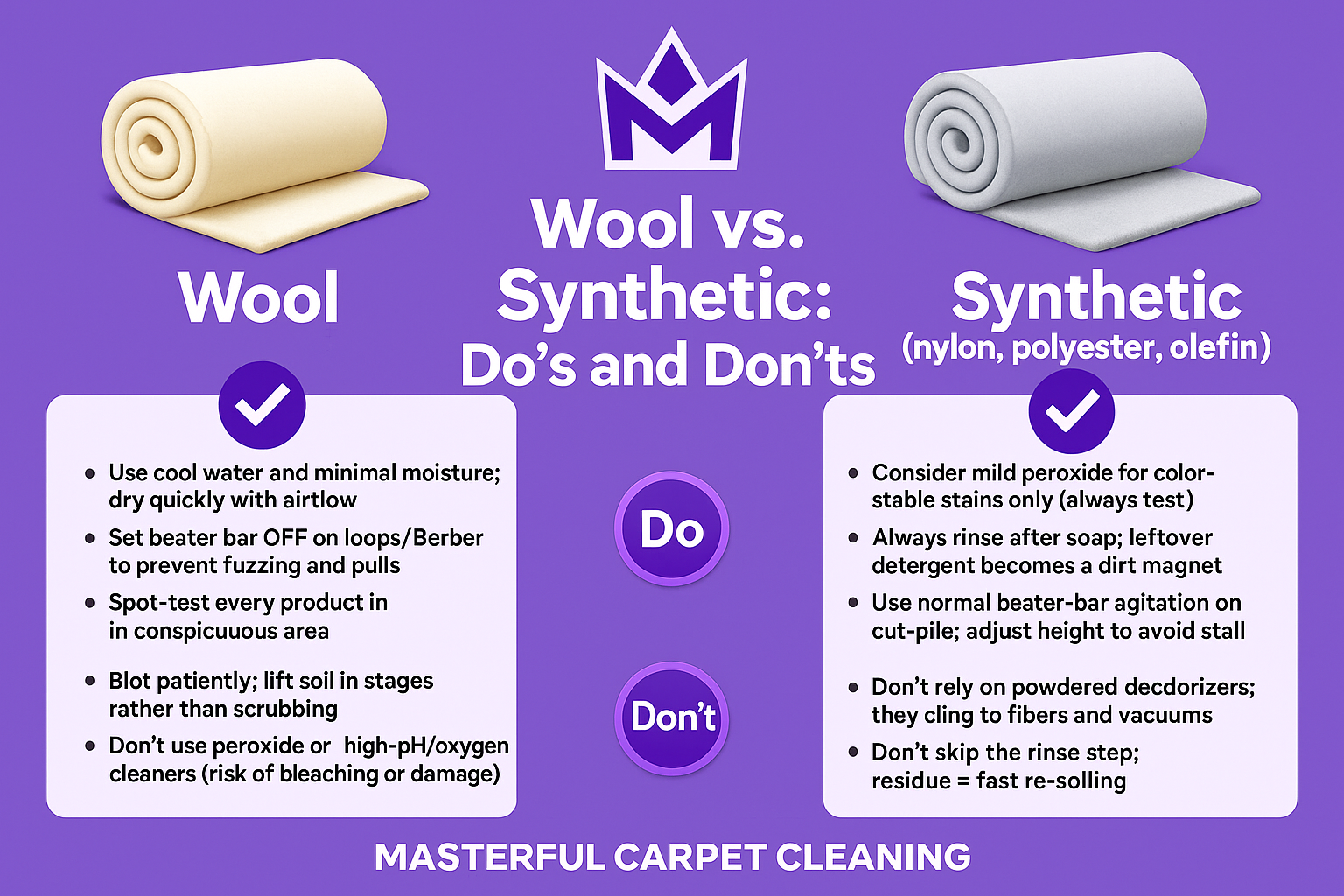 Wool vs. Synthetic: Do’s and Don’ts