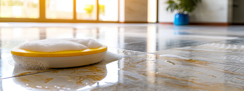 Step-by-Step Cleaning Process for Sanded Grout