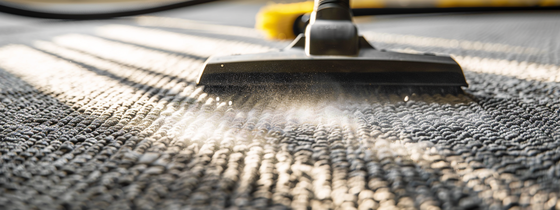 Keep carpets clean during pollen season