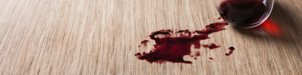 Don't Let a Red Wine Stain Ruin Your Beautiful Carpet