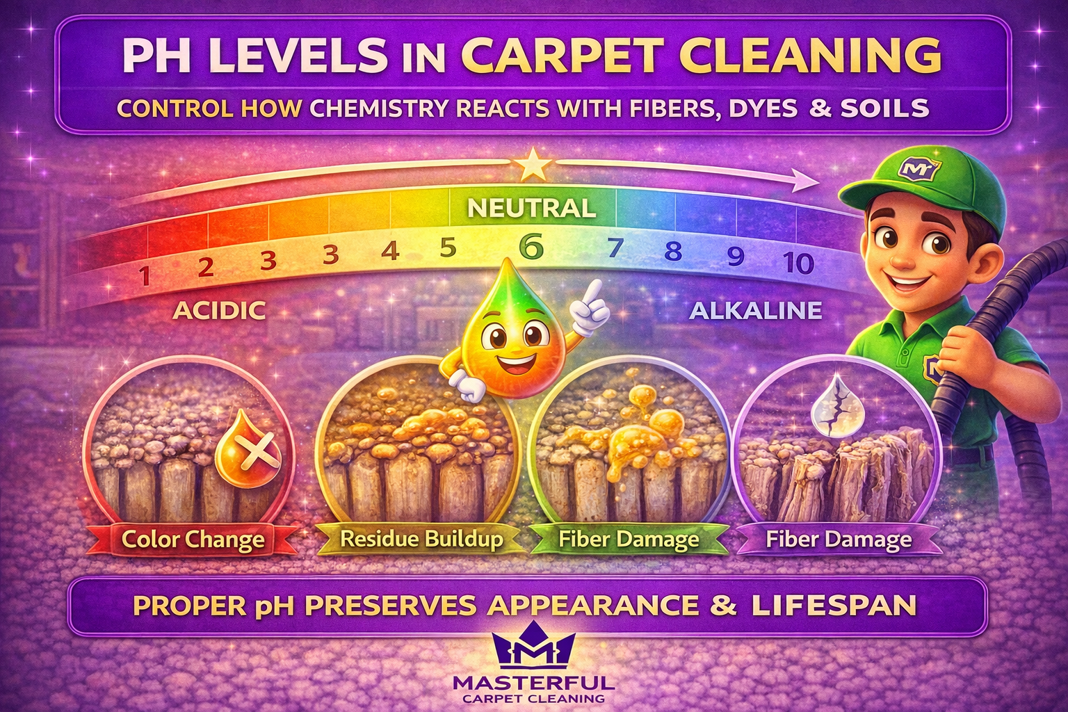 pH Levels in Carpet Cleaning - And Why It Matters More Than You Think